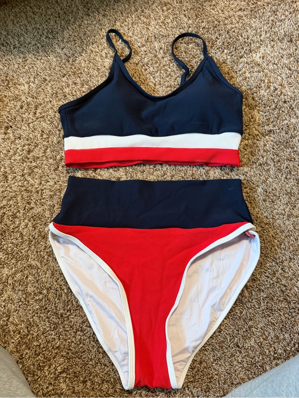 HIGH-WAISTED BIKINI SET